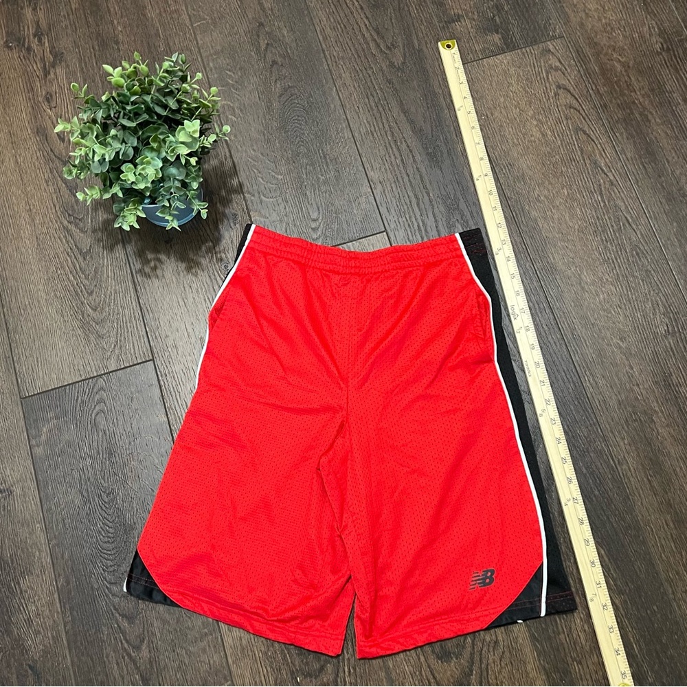 New Balance Men's Red Athletic Shorts